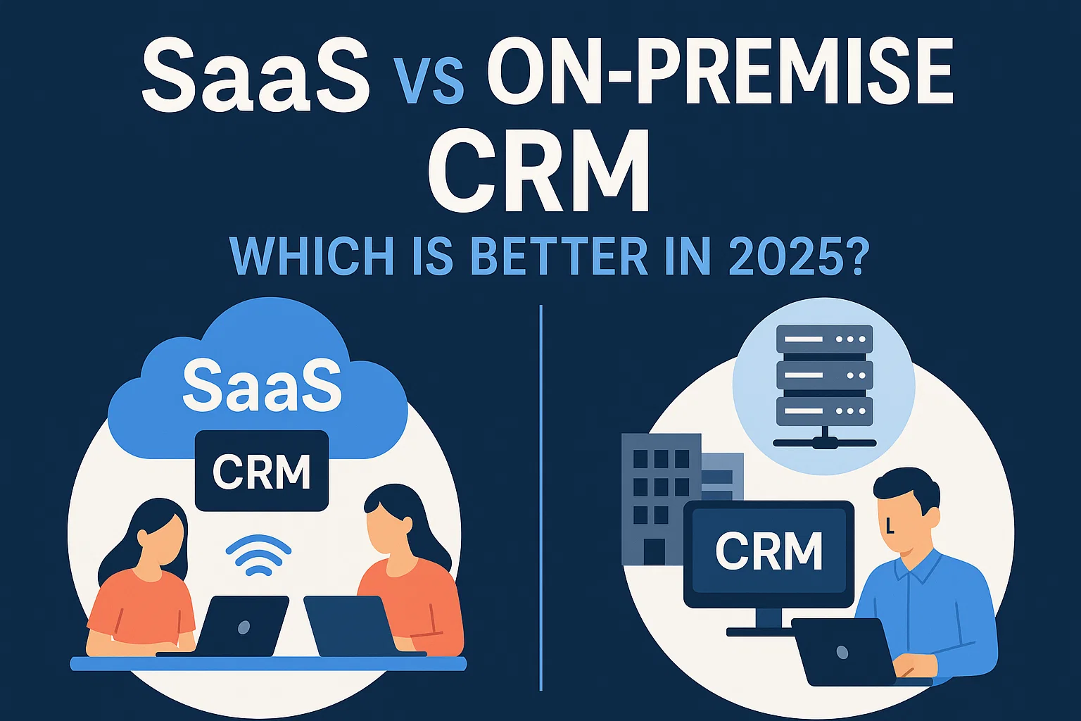SaaS vs On-Premise CRM: Which is Better in 2025? Thumbnail